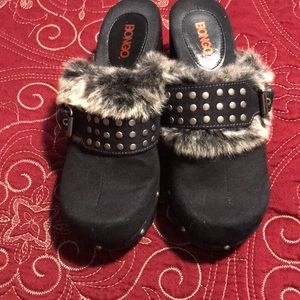 Clogs black size 9